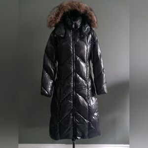 Moncler Albizia Giubotto Long Coat Size 2( M)